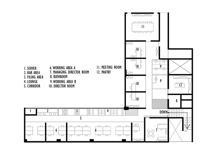 時(shí)尚木語(yǔ)  OMG印尼公司辦公室設(shè)計(jì)欣賞
