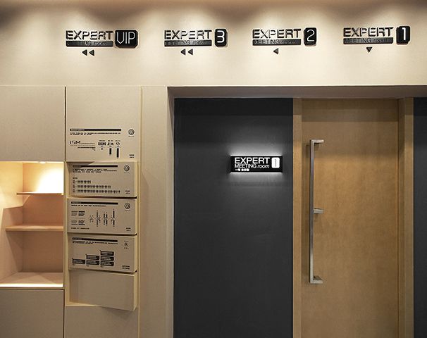 辦公室嵌入式設(shè)計實景圖