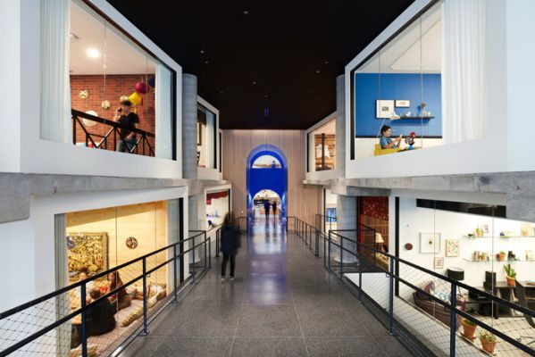 擴(kuò)建的辦公室設(shè)計裝修中空間打造