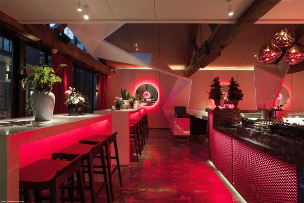 百年洋房辦公室設(shè)計改造的法國餐廳